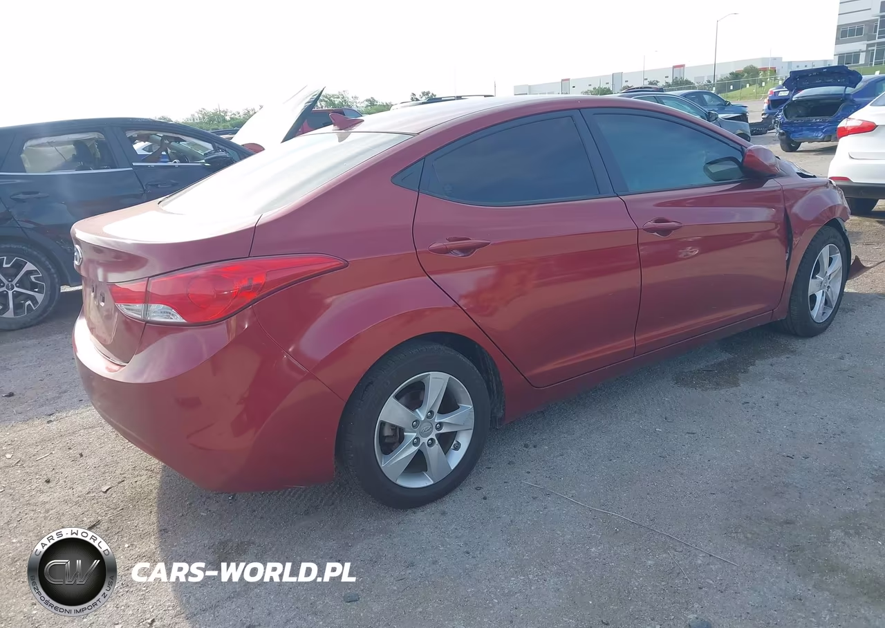 2013 HYUNDAI ELANTRA GLS VIN:5NPDH4AE5DH358120 - 4