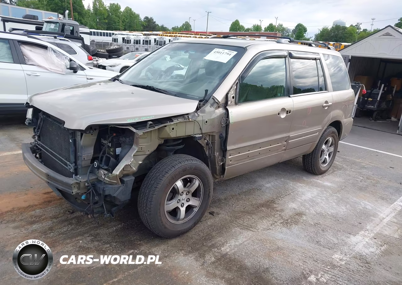 2007 Honda Pilot Ex-L VIN:5FNYF28767B023146 - 2