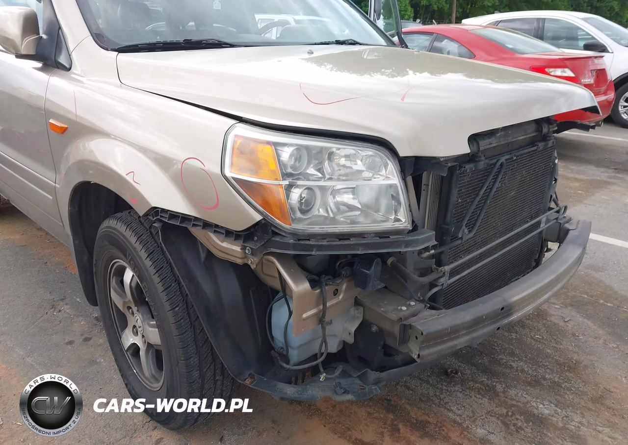 2007 Honda Pilot Ex-L VIN:5FNYF28767B023146 - 6