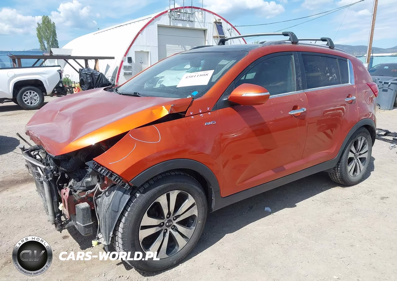 2011 Kia Sportage Ex VIN:KNDPCCA20B7070325 - 2