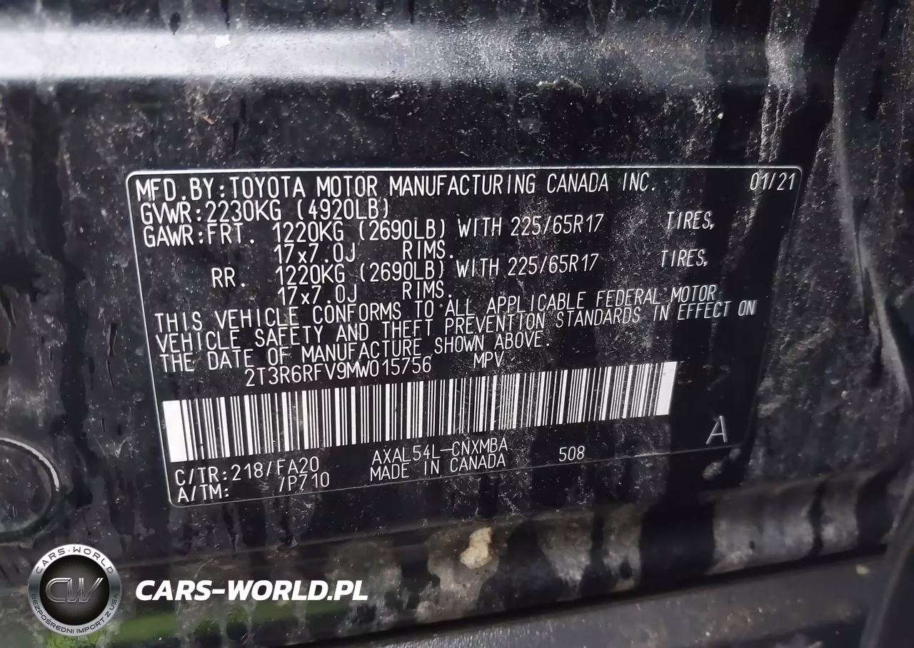 2021 Toyota Rav4 Hybrid Xle VIN:2T3R6RFV9MW015756 - 9