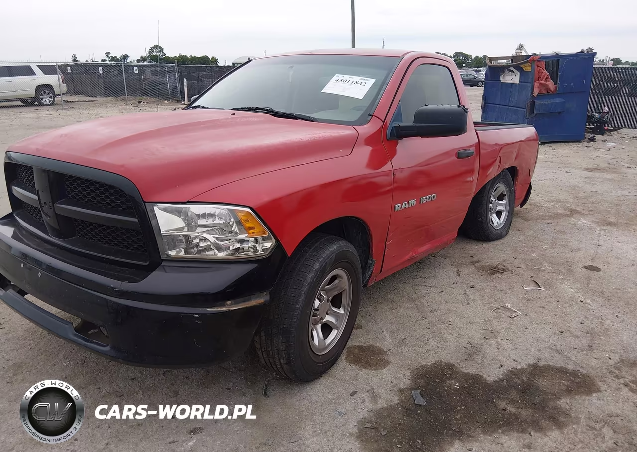 2012 Ram 1500 St VIN:3C6JD6AK3CG279530 - 2