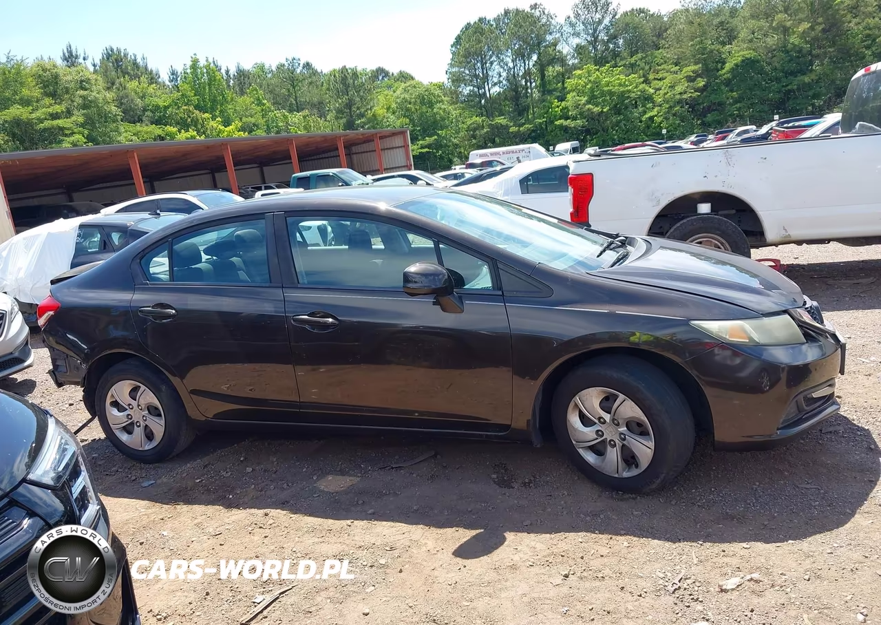 2013 Honda Civic Lx VIN:19XFB2F50DE071392 - 14