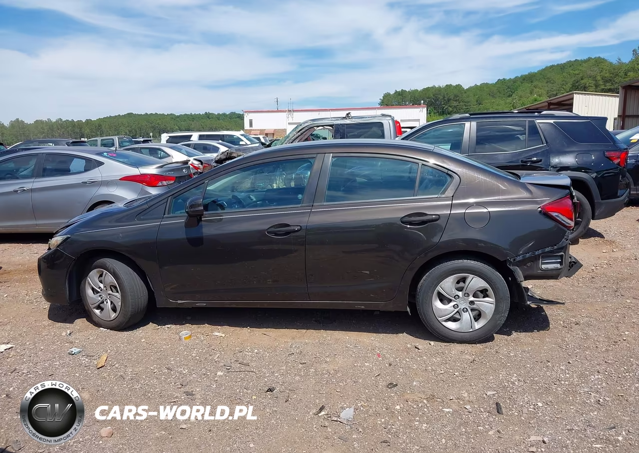 2013 Honda Civic Lx VIN:19XFB2F50DE071392 - 15