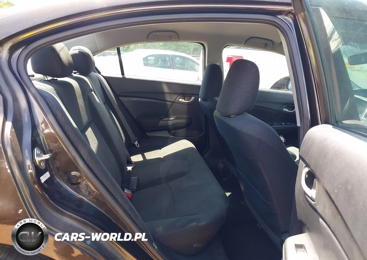 2013 Honda Civic Lx VIN:19XFB2F50DE071392 - 8