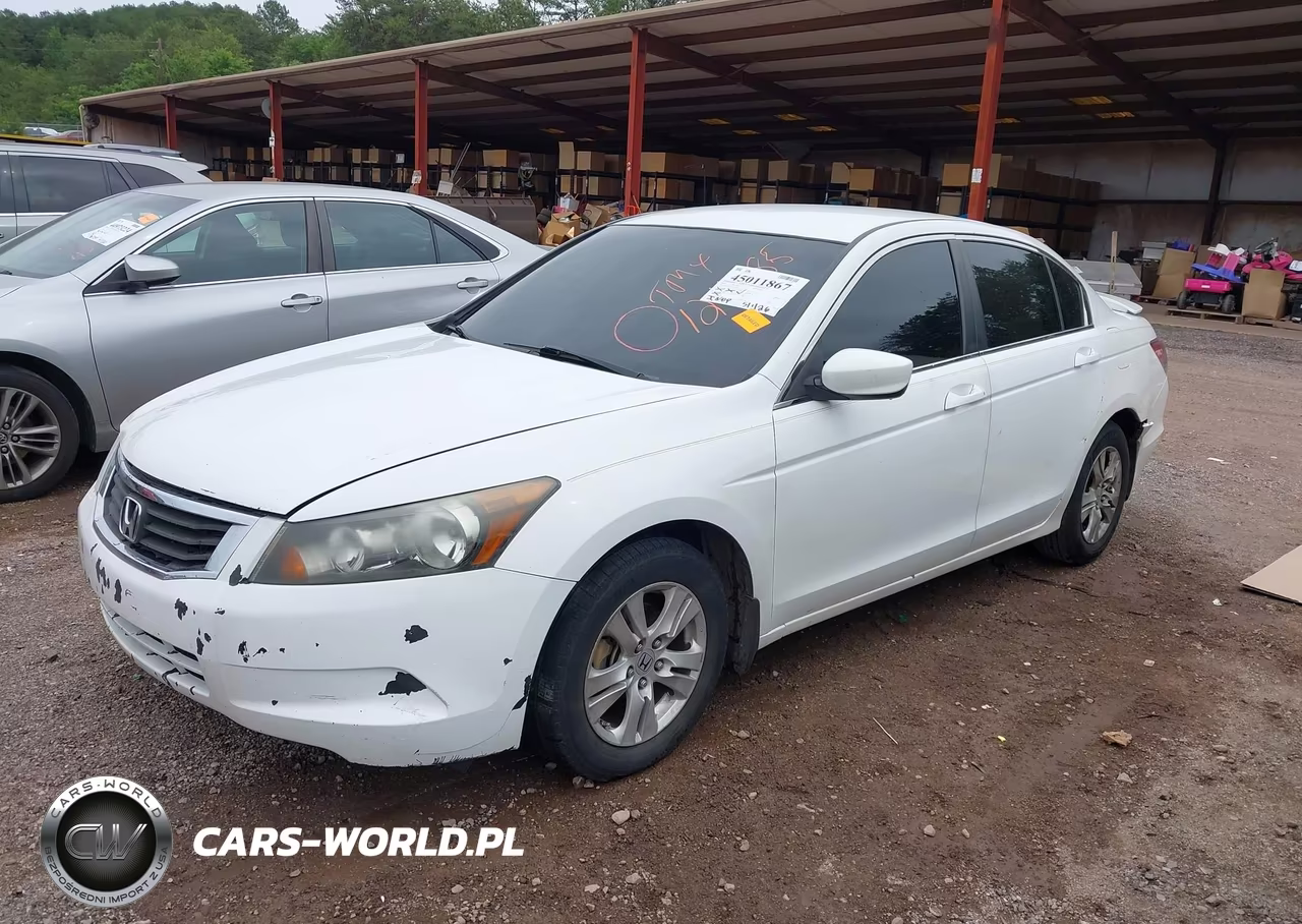 2010 Honda Accord 2.4 Lx-P VIN:1HGCP2F43AA124985 - 2