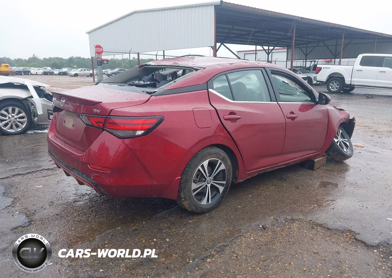 2020 Nissan Sentra Sv Xtronic Cvt VIN:3N1AB8CV3LY221559 - 4