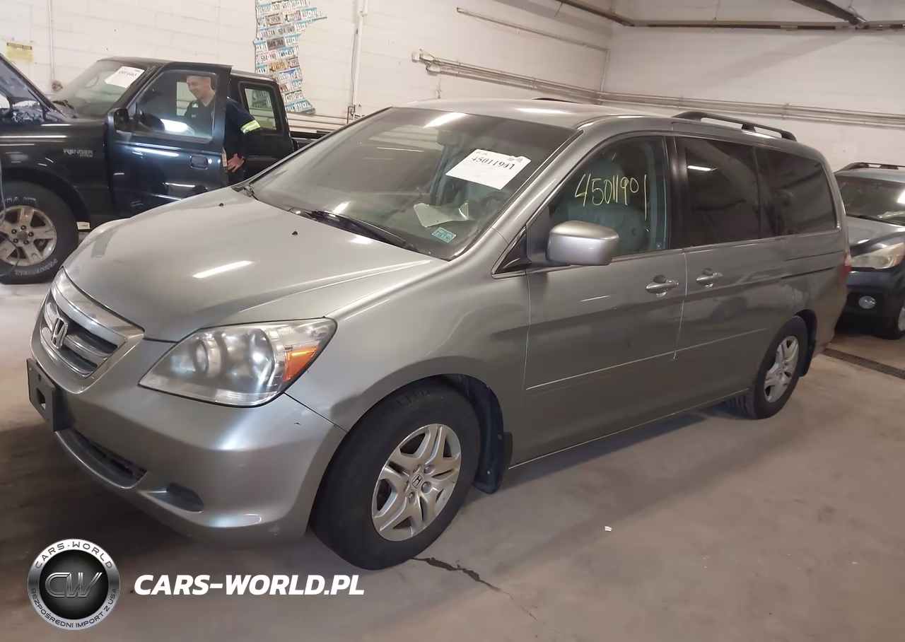 2007 Honda Odyssey Ex-L VIN:5FNRL38787B111442 - 2