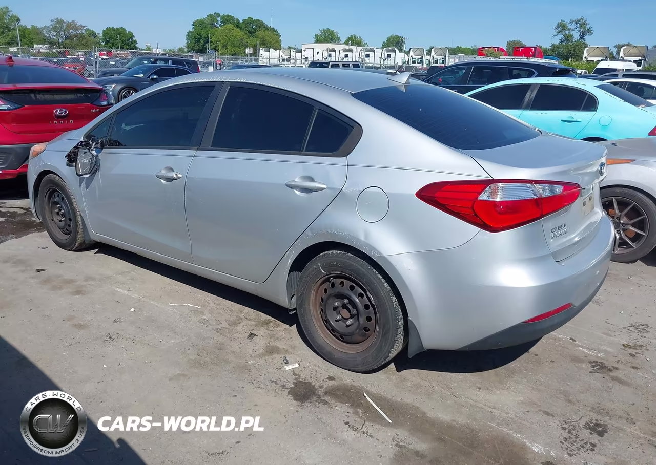 2016 Kia Forte Lx VIN:KNAFK4A60G5508204 - 3