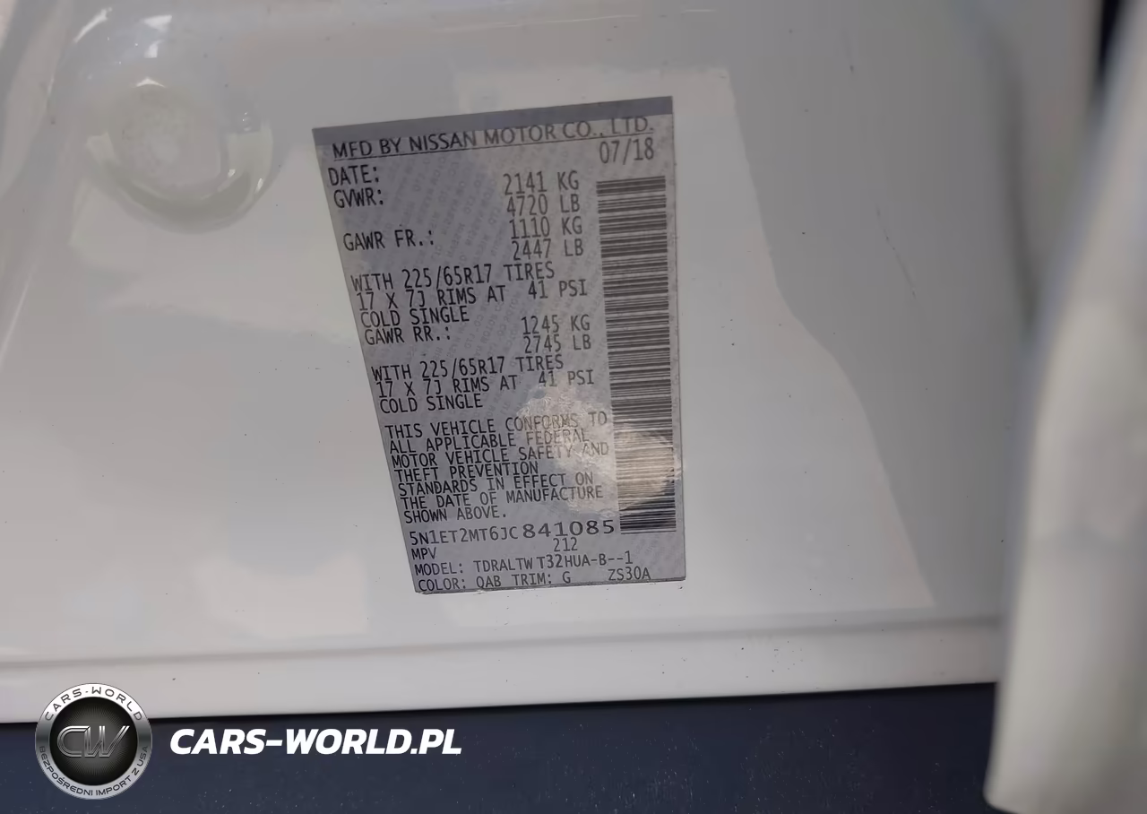 2018 Nissan Rogue Hybrid Sv VIN:5N1ET2MT6JC841085 - 9