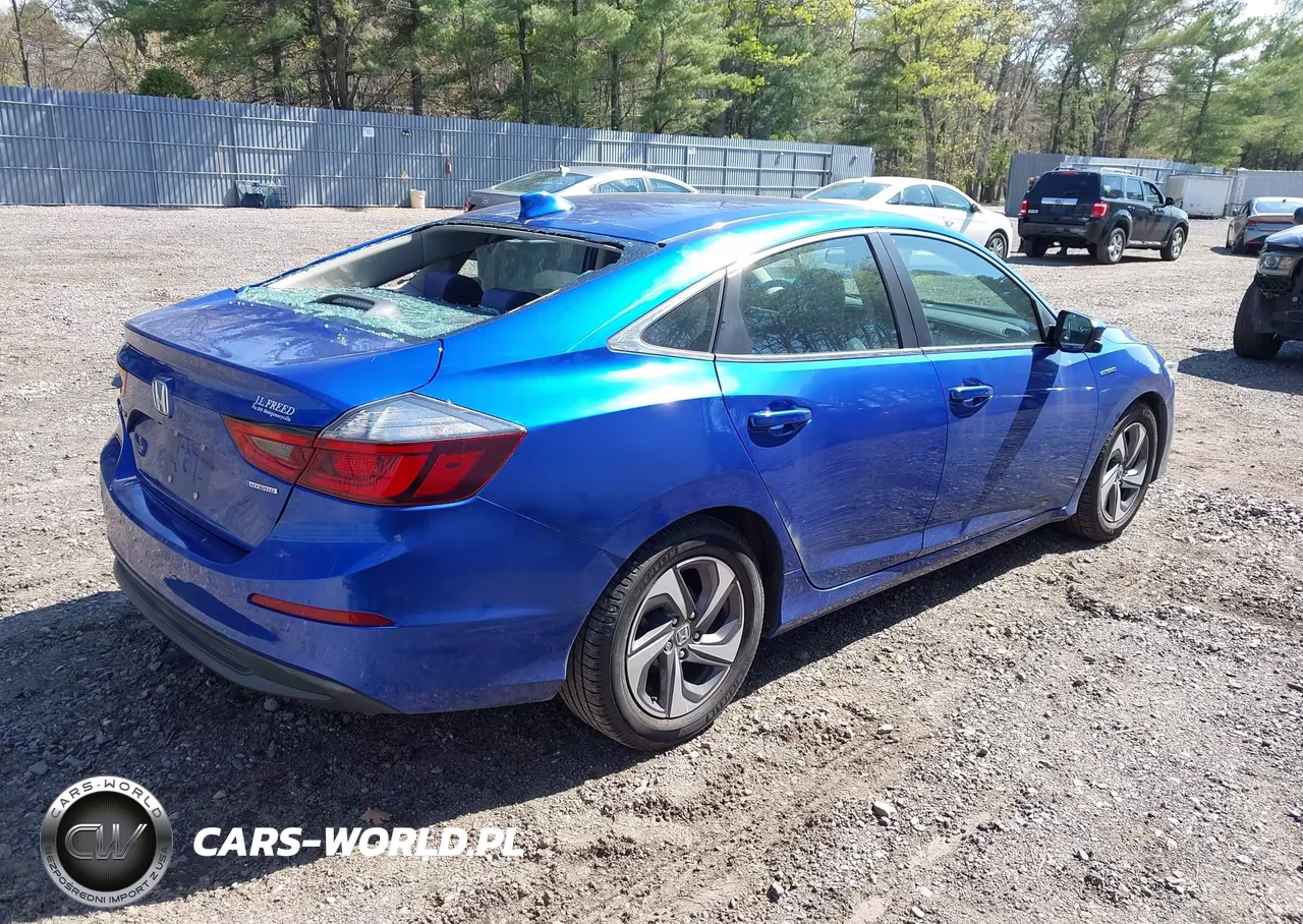 2019 Honda Insight Ex VIN:19XZE4F5XKE009303 - 4