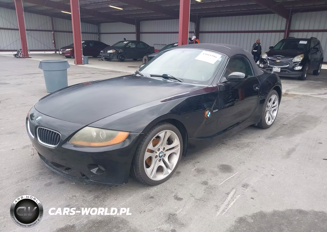2003 BMW Z4 2.5I VIN:4USBT33473LS43690 - 2