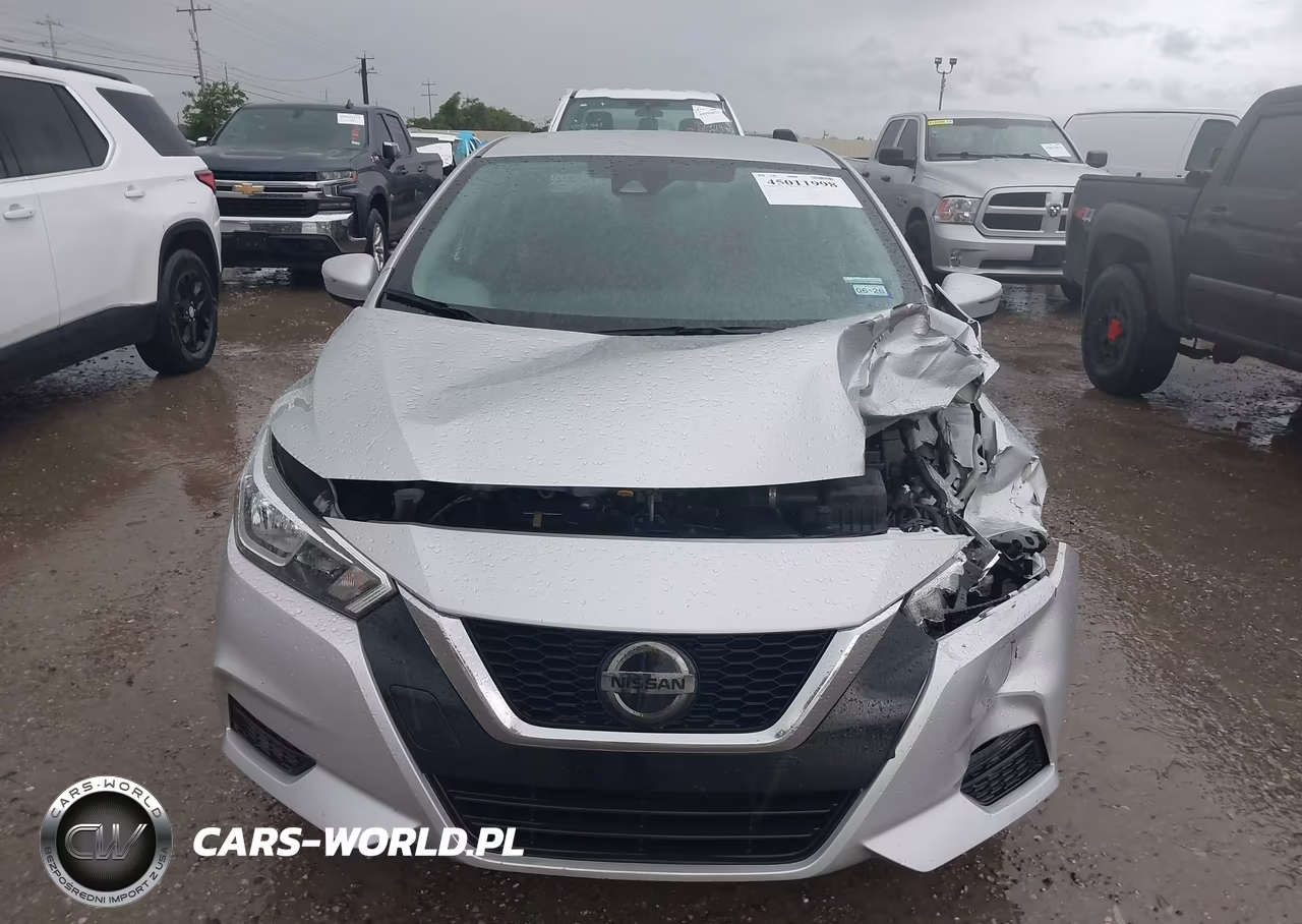 2021 Nissan Versa Sv Xtronic Cvt VIN:3N1CN8EV8ML837687 - 12