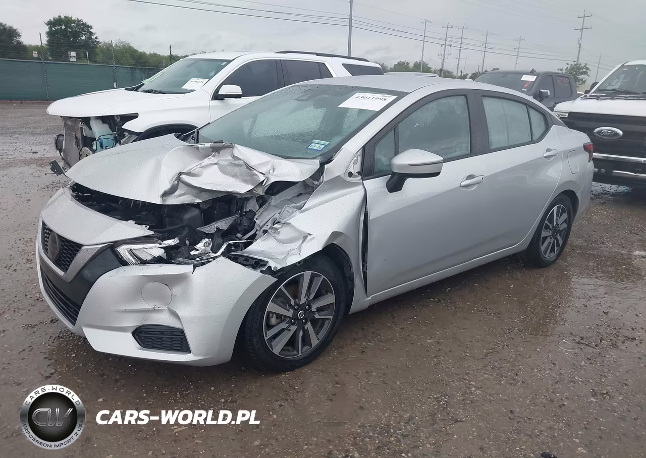 2021 Nissan Versa Sv Xtronic Cvt VIN:3N1CN8EV8ML837687 - 2