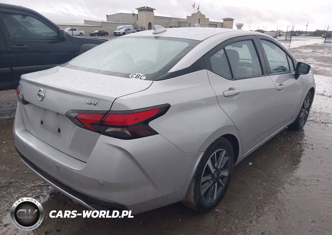 2021 Nissan Versa Sv Xtronic Cvt VIN:3N1CN8EV8ML837687 - 4