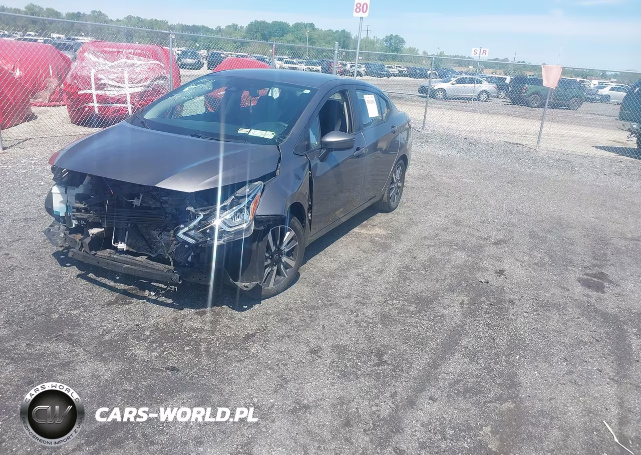2021 Nissan Versa Sv Xtronic Cvt VIN:3N1CN8EV0ML876273 - 2