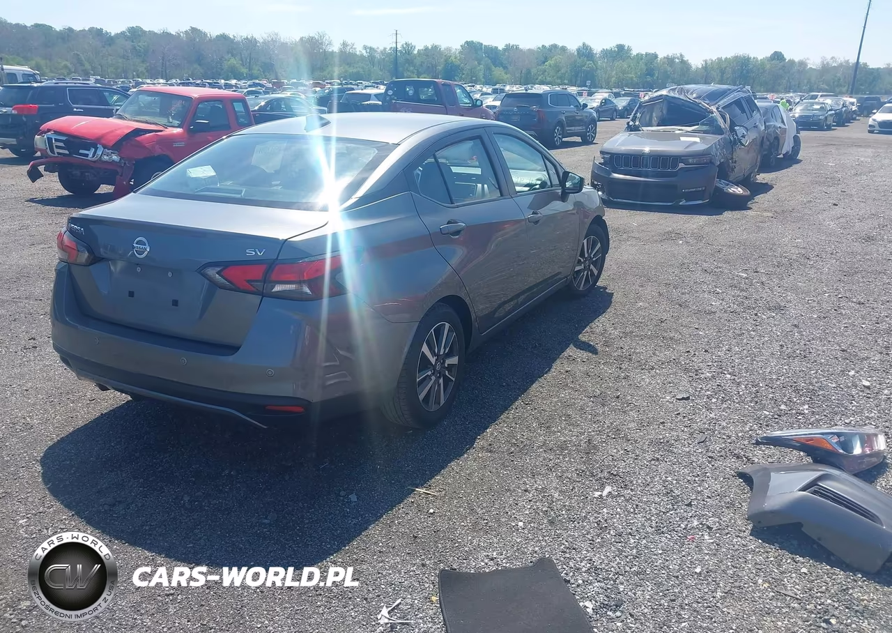 2021 Nissan Versa Sv Xtronic Cvt VIN:3N1CN8EV0ML876273 - 4