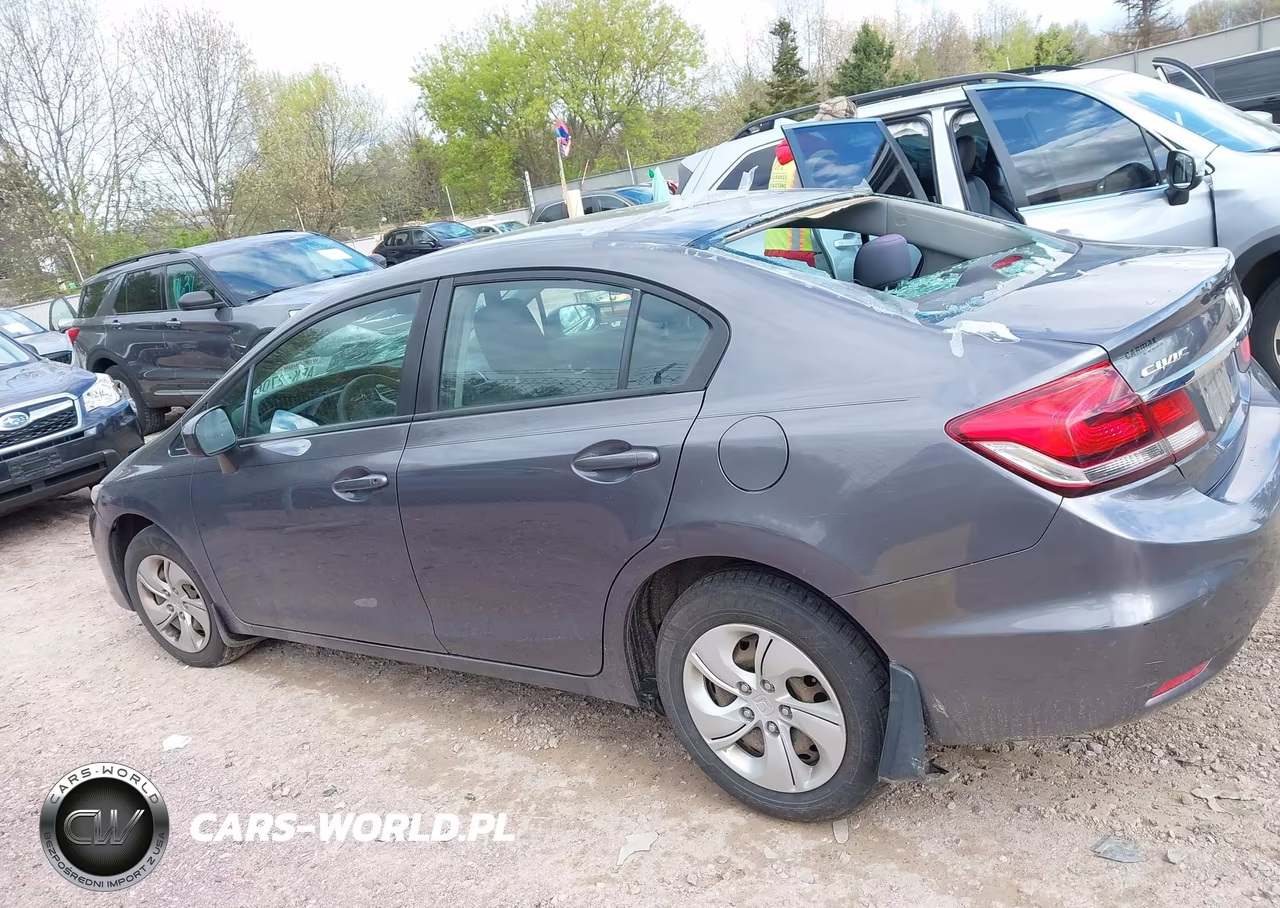 2015 Honda Civic Lx VIN:19XFB2F58FE094342 - 13