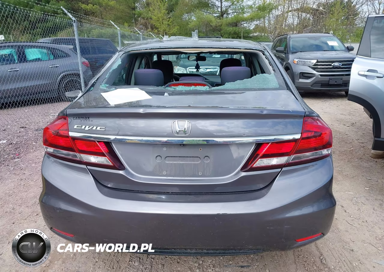 2015 Honda Civic Lx VIN:19XFB2F58FE094342 - 15