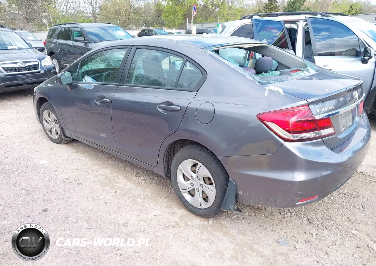 2015 Honda Civic Lx VIN:19XFB2F58FE094342 - 3
