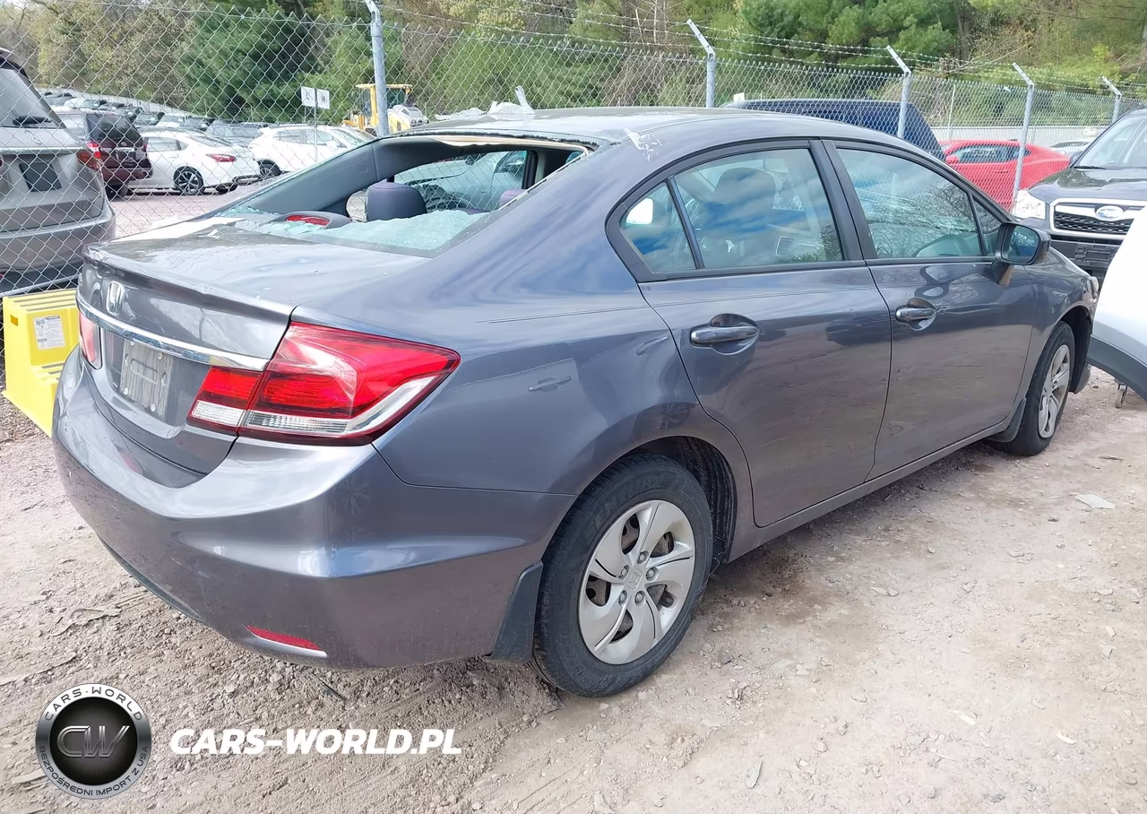 2015 Honda Civic Lx VIN:19XFB2F58FE094342 - 4