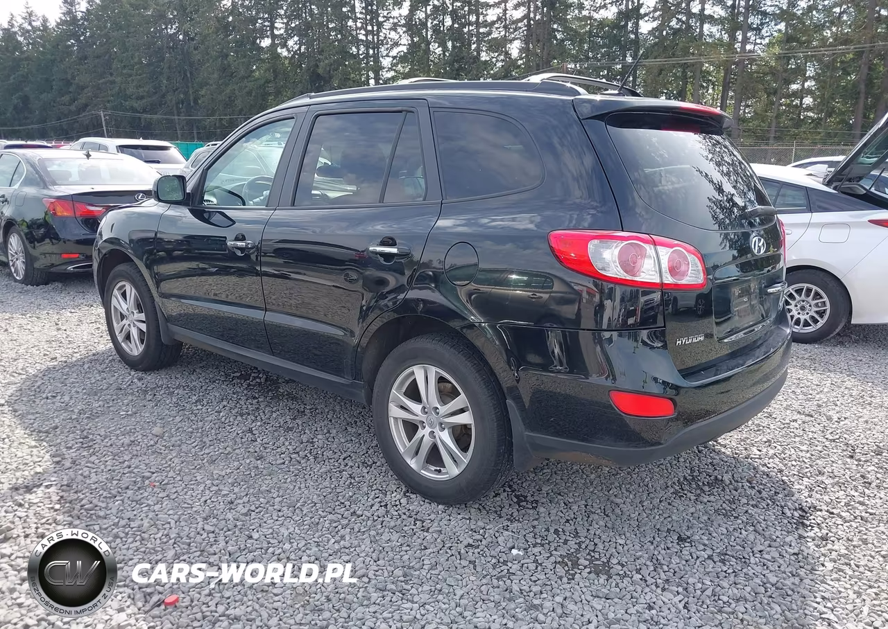 2011 Hyundai Santa Fe Limited V6 VIN:5XYZKDAG2BG007548 - 3