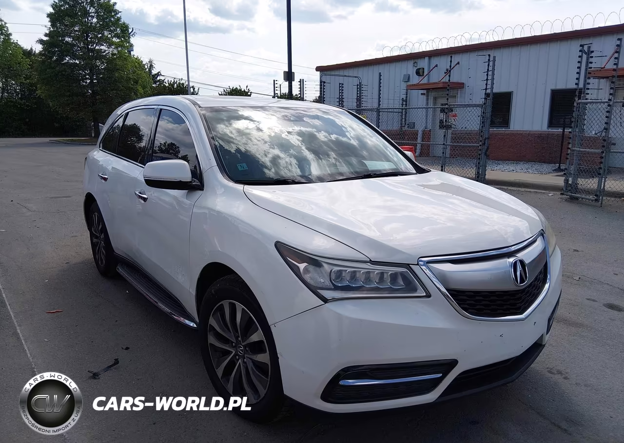 2016 Acura Mdx Technology Acurawatch Plus Packages-Technology Package