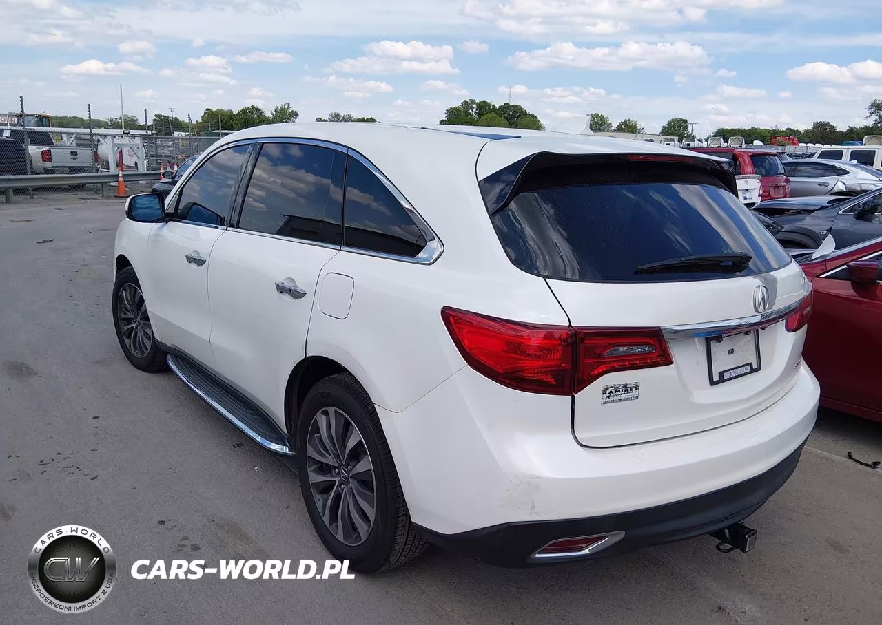 2016 Acura Mdx Technology Acurawatch Plus Packages-Technology Package VIN:5FRYD4H44GB022230 - 3