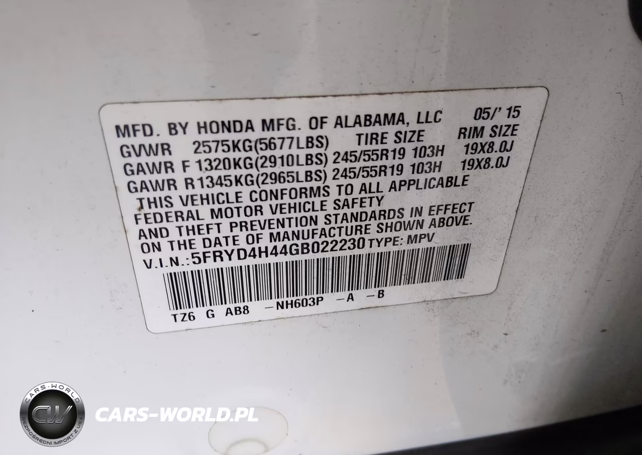 2016 Acura Mdx Technology Acurawatch Plus Packages-Technology Package VIN:5FRYD4H44GB022230 - 9