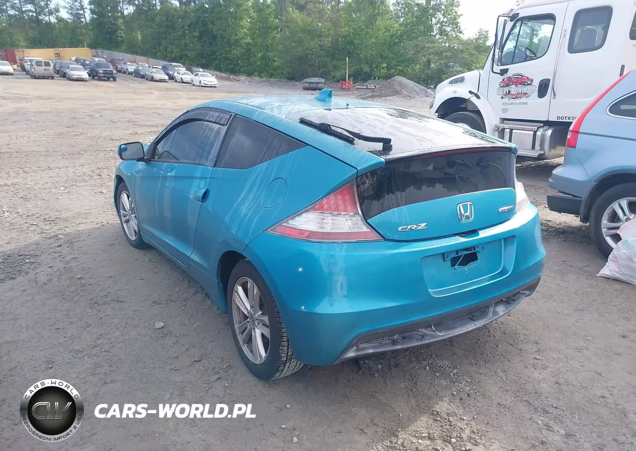 2011 Honda Cr-Z Ex VIN:JHMZF1D66BS002805 - 3
