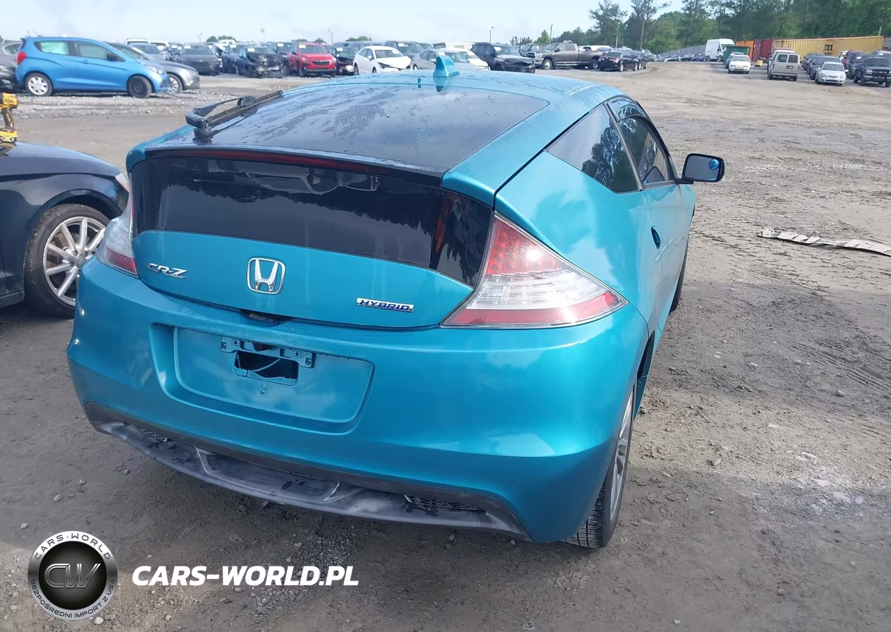 2011 Honda Cr-Z Ex VIN:JHMZF1D66BS002805 - 4