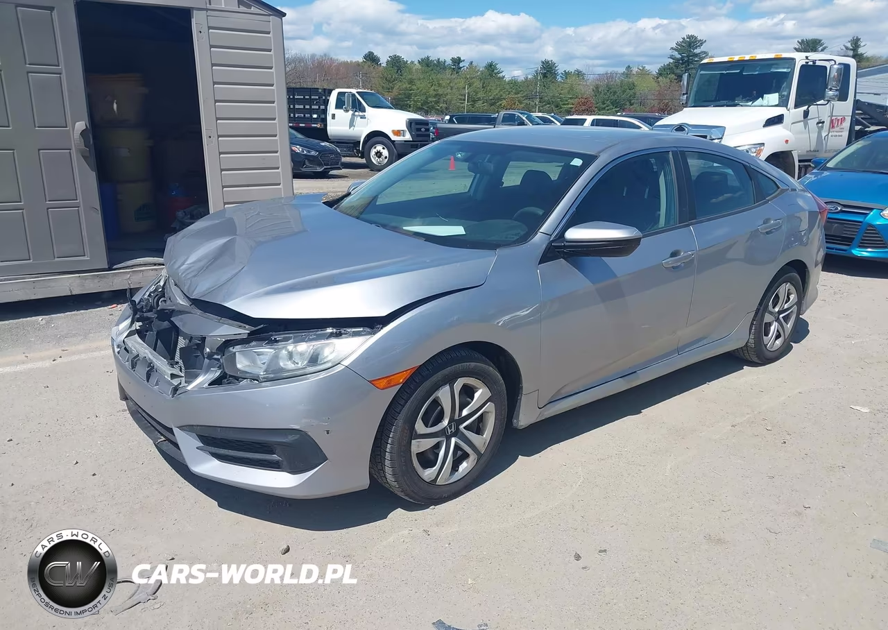 2016 Honda Civic Lx VIN:19XFC2F5XGE226838 - 2