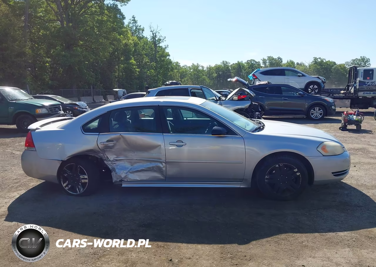 2012 Chevrolet Impala Lt VIN:2G1WG5E31C1189250 - 13