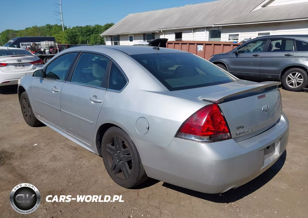 2012 Chevrolet Impala Lt VIN:2G1WG5E31C1189250 - 3