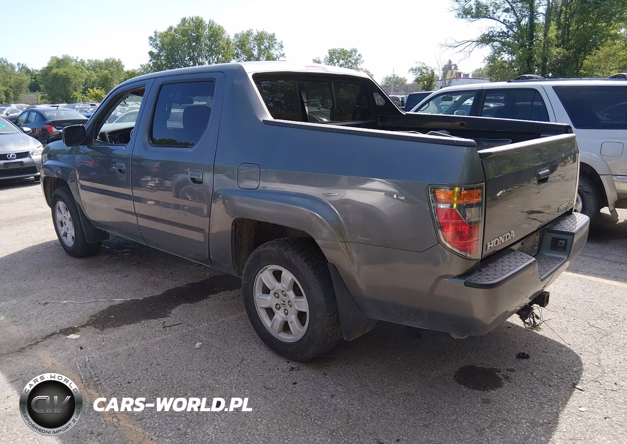 2007 Honda Ridgeline Rtl VIN:2HJYK16557H507208 - 3