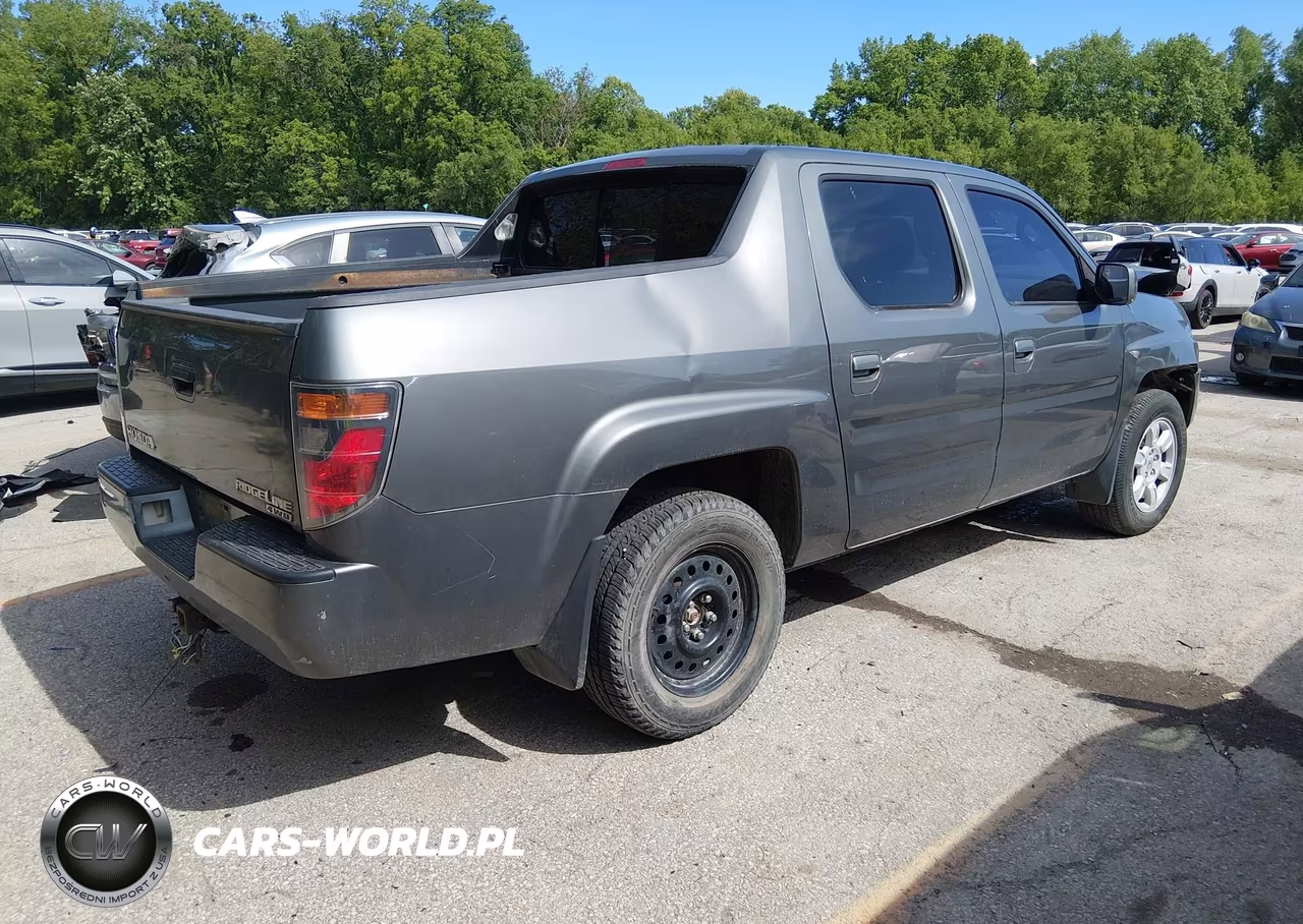 2007 Honda Ridgeline Rtl VIN:2HJYK16557H507208 - 4