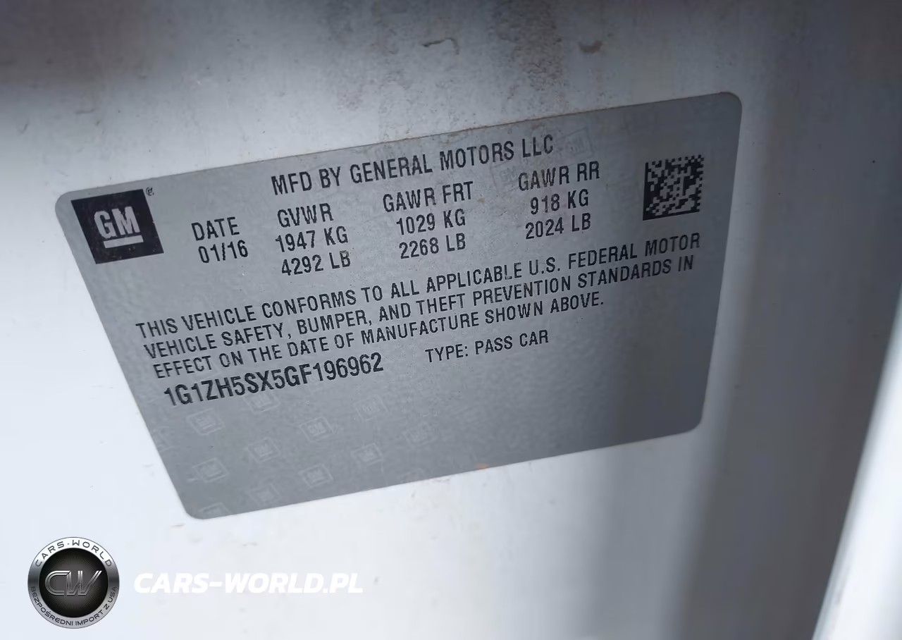 2016 Chevrolet Malibu Premier VIN:1G1ZH5SX5GF196962 - 9