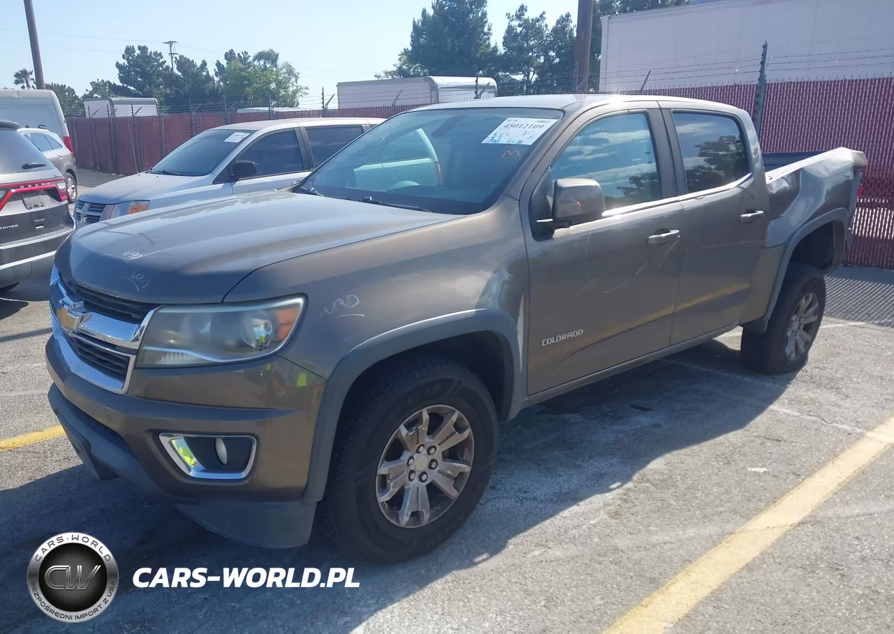 2016 Chevrolet Colorado Lt VIN:1GCGSCE31G1376210 - 2