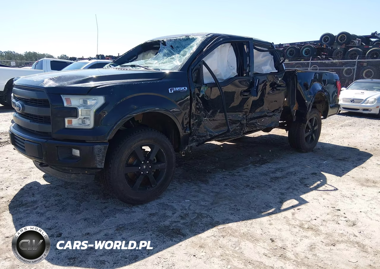 2015 Ford F-150 Lariat VIN:1FTEW1EG8FFB55076 - 2