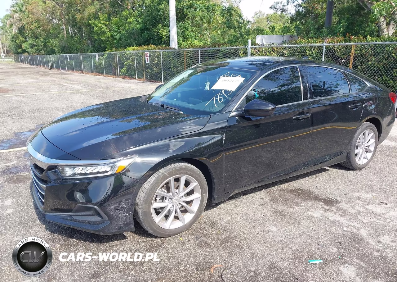 2021 Honda Accord Lx VIN:1HGCV1F19MA037893 - 2