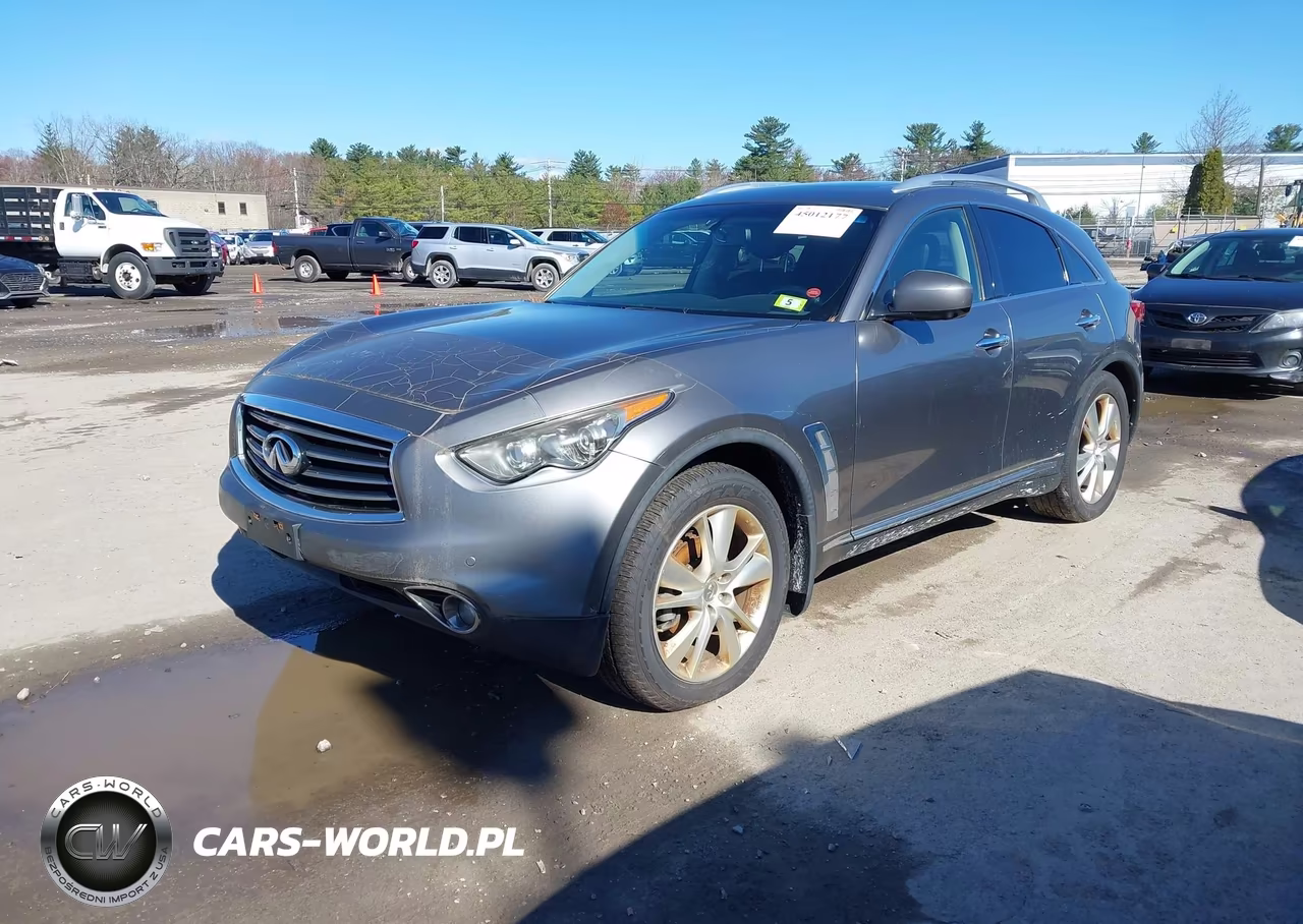 2012 Infiniti Fx35 VIN:JN8AS1MW9CM153299 - 2