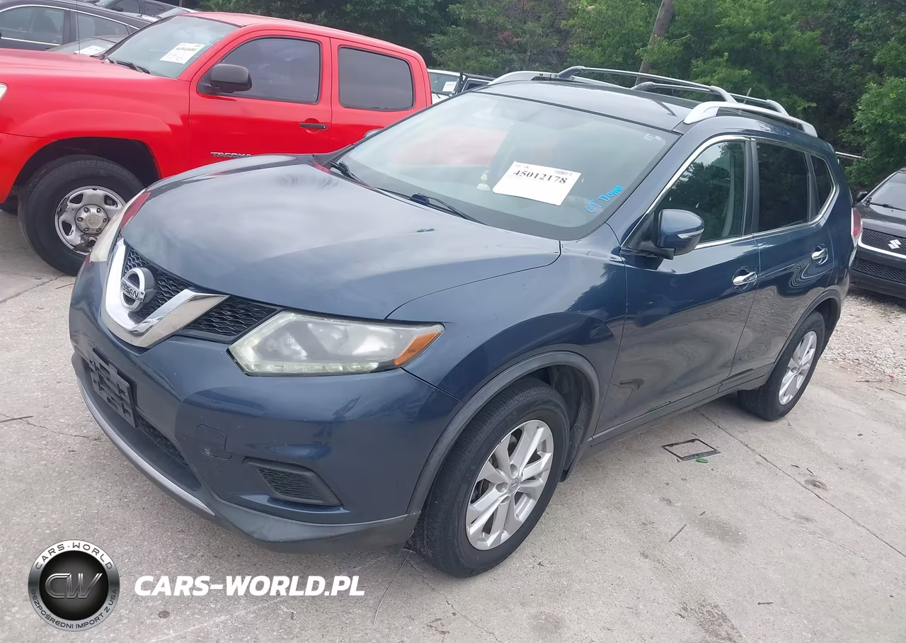 2015 Nissan Rogue Sv VIN:KNMAT2MT4FP522111 - 2