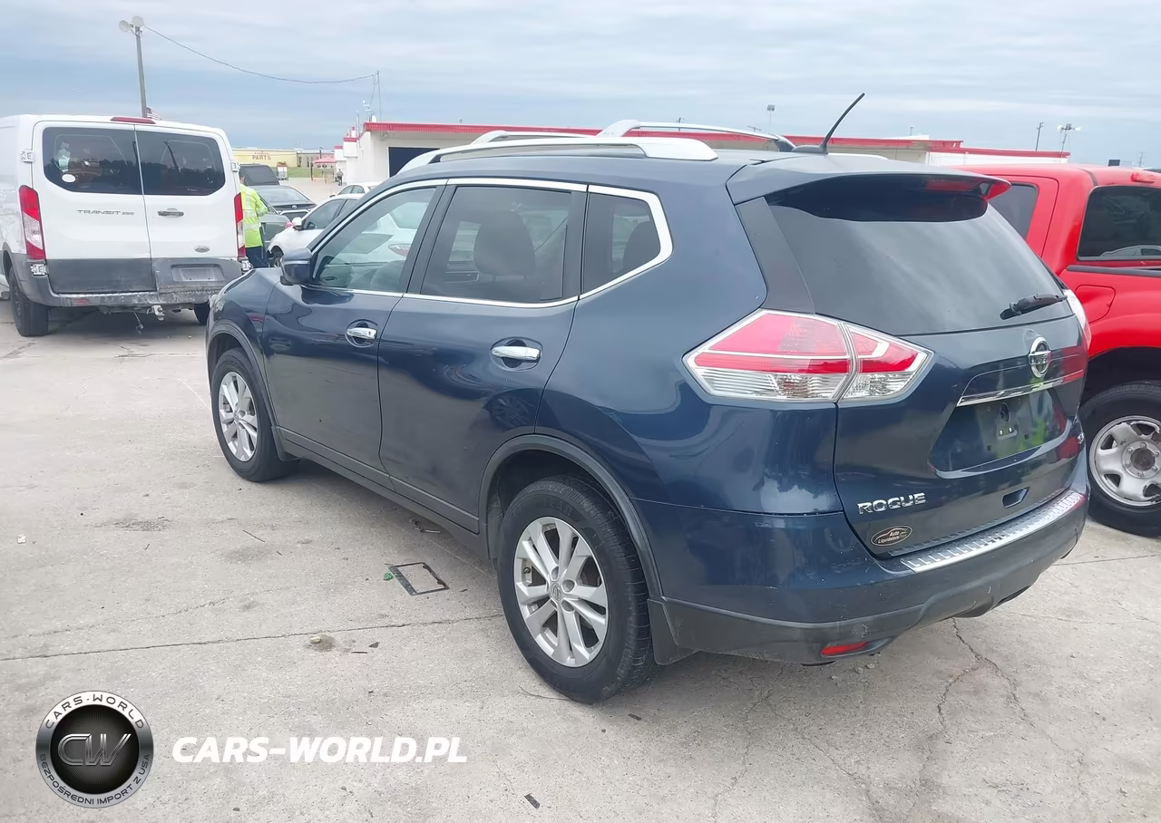 2015 Nissan Rogue Sv VIN:KNMAT2MT4FP522111 - 3