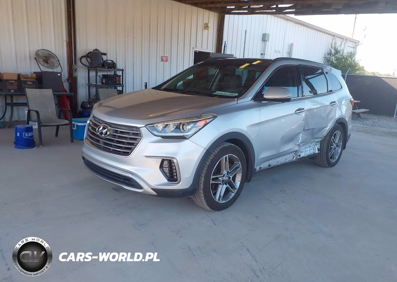 2018 Hyundai Santa Fe Se-Limited VIN:KM8SR4HF0JU272102 - 2