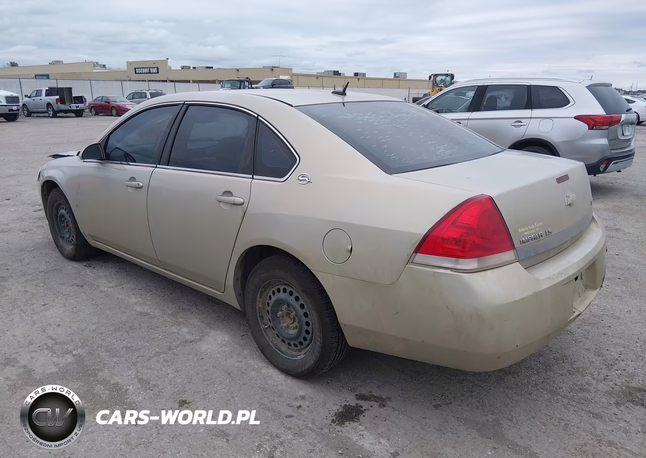 2008 Chevrolet Impala Ls VIN:2G1WB58K089261663 - 3