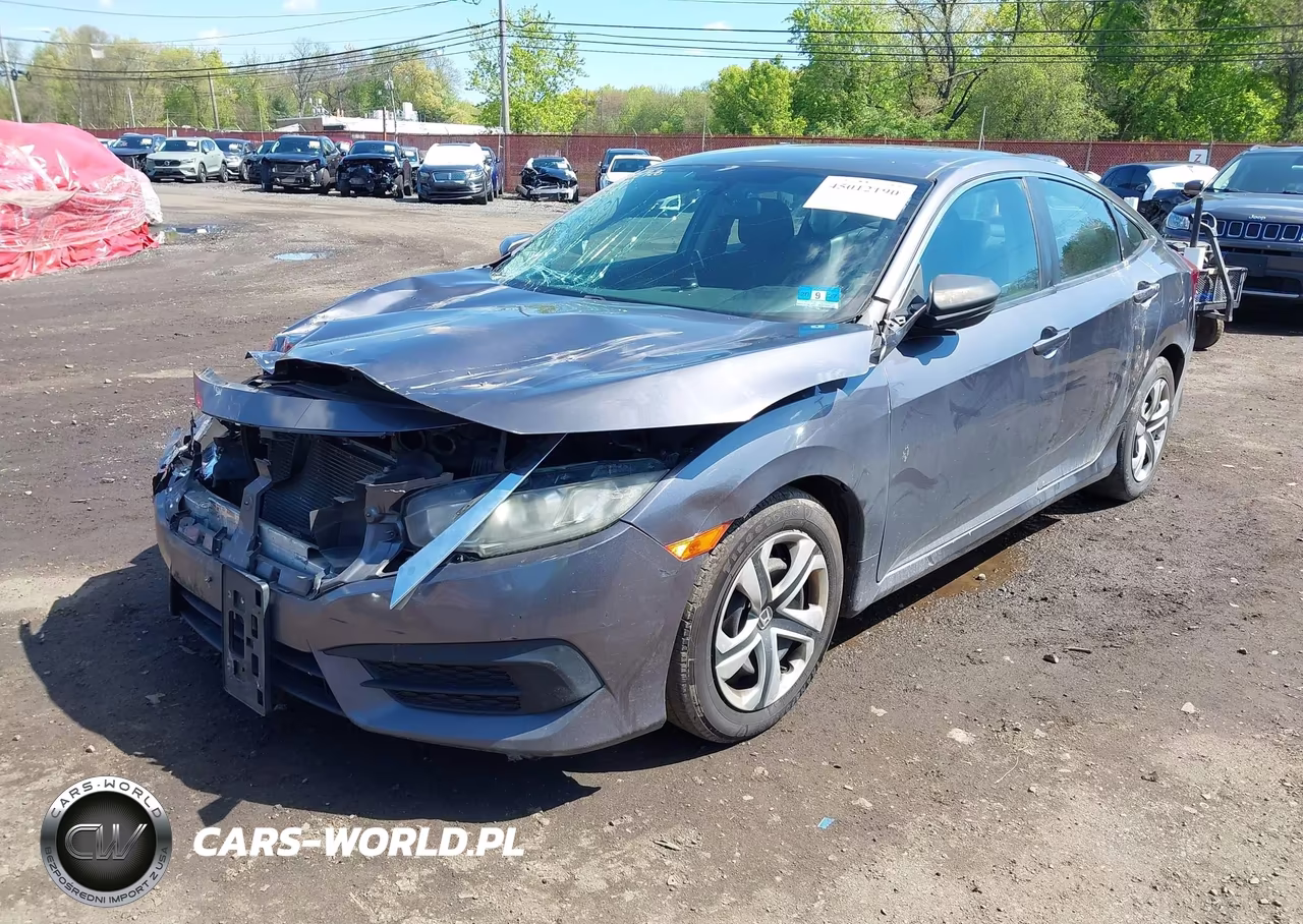 2016 Honda Civic Lx VIN:19XFC2F57GE226621 - 2