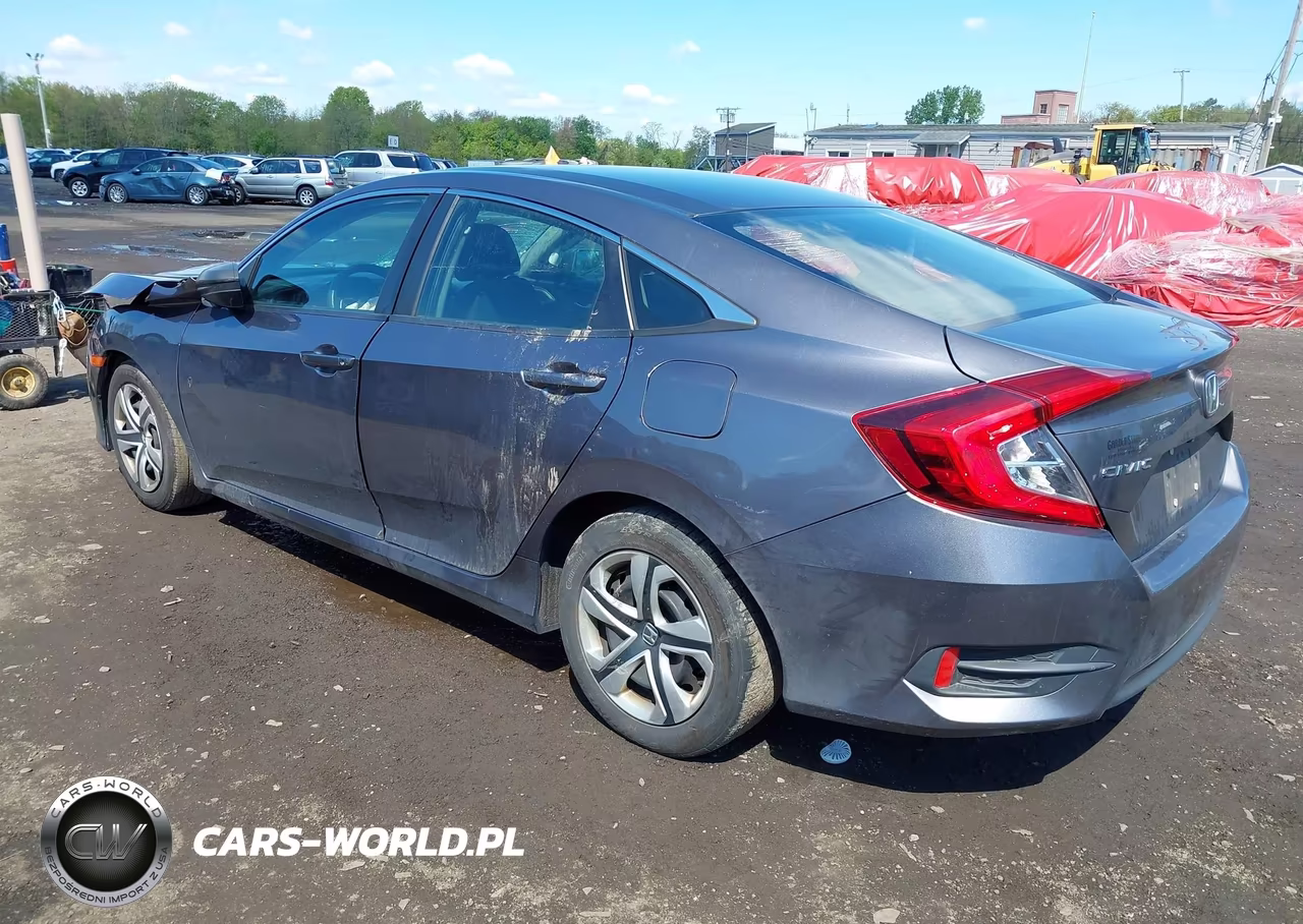 2016 Honda Civic Lx VIN:19XFC2F57GE226621 - 3