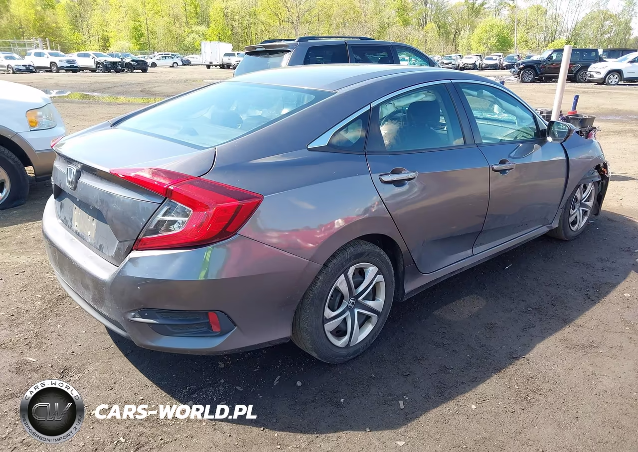 2016 Honda Civic Lx VIN:19XFC2F57GE226621 - 4