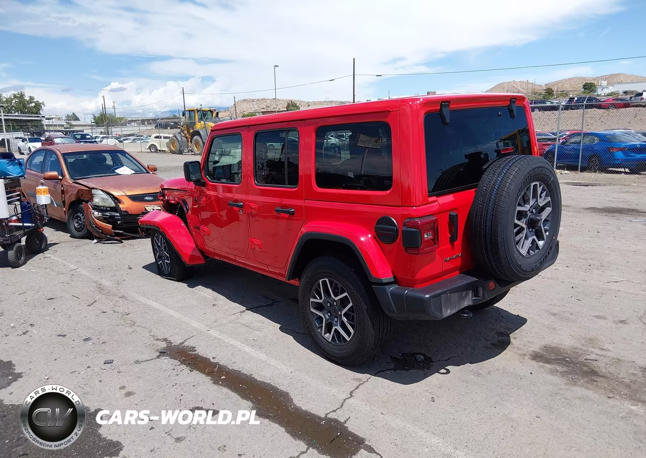 2025 Jeep Wrangler 4-Door Sahara 4X4 VIN:1C4PJXEN3SW598271 - 3