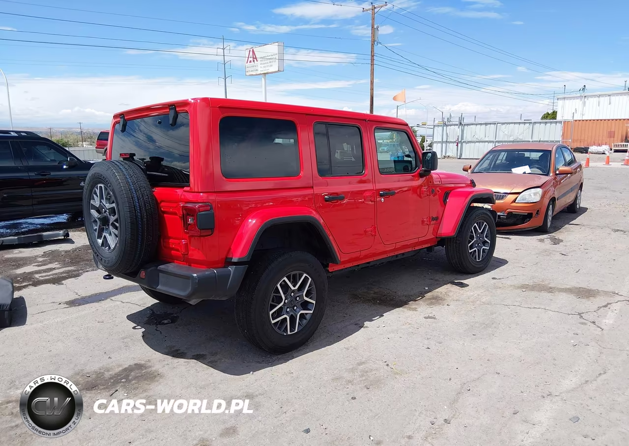 2025 Jeep Wrangler 4-Door Sahara 4X4 VIN:1C4PJXEN3SW598271 - 4